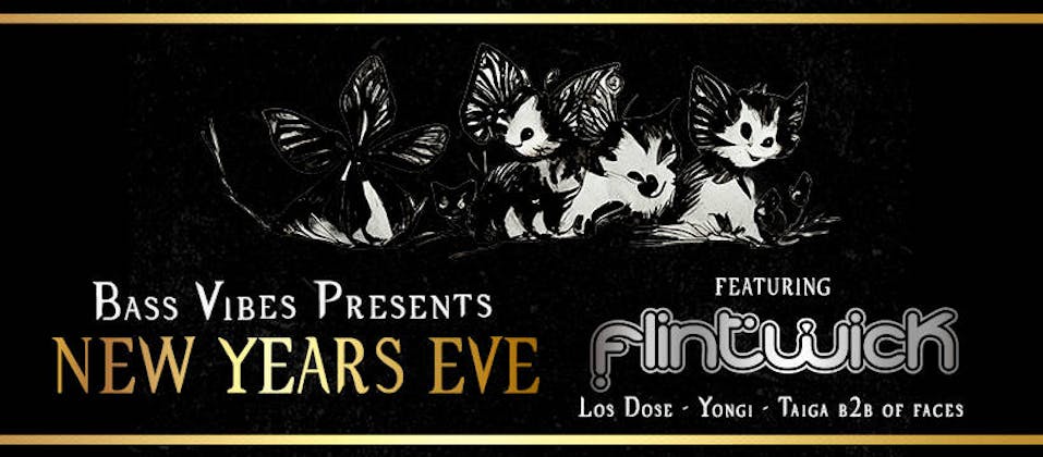 Bass Vibes presents: NYE with Flintwick event banner