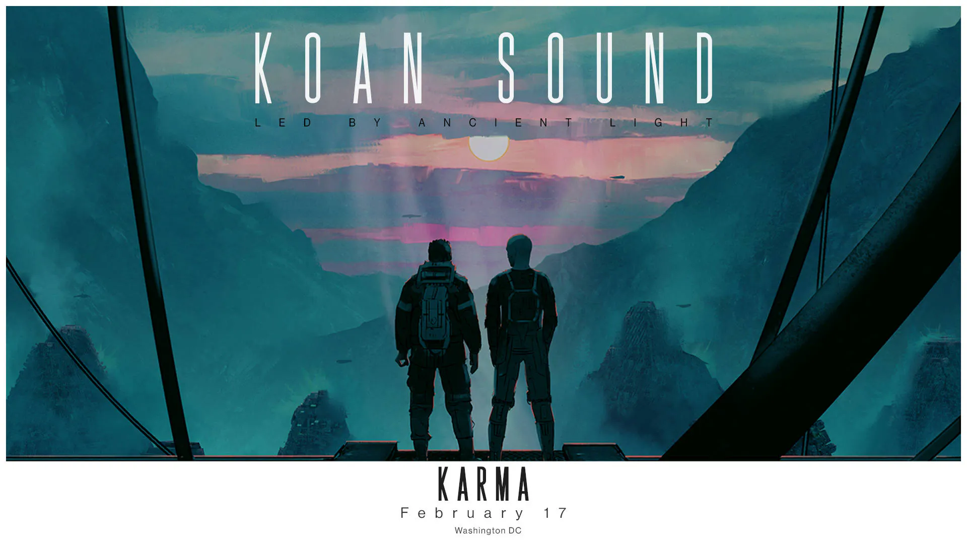 KOAN Sound Presents: Led by Ancient Light A/V Tour event banner