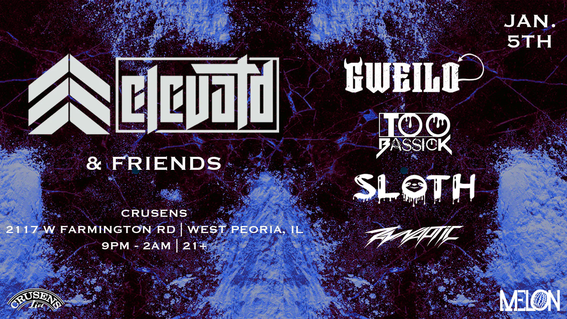 ELEVATD & Friends event banner