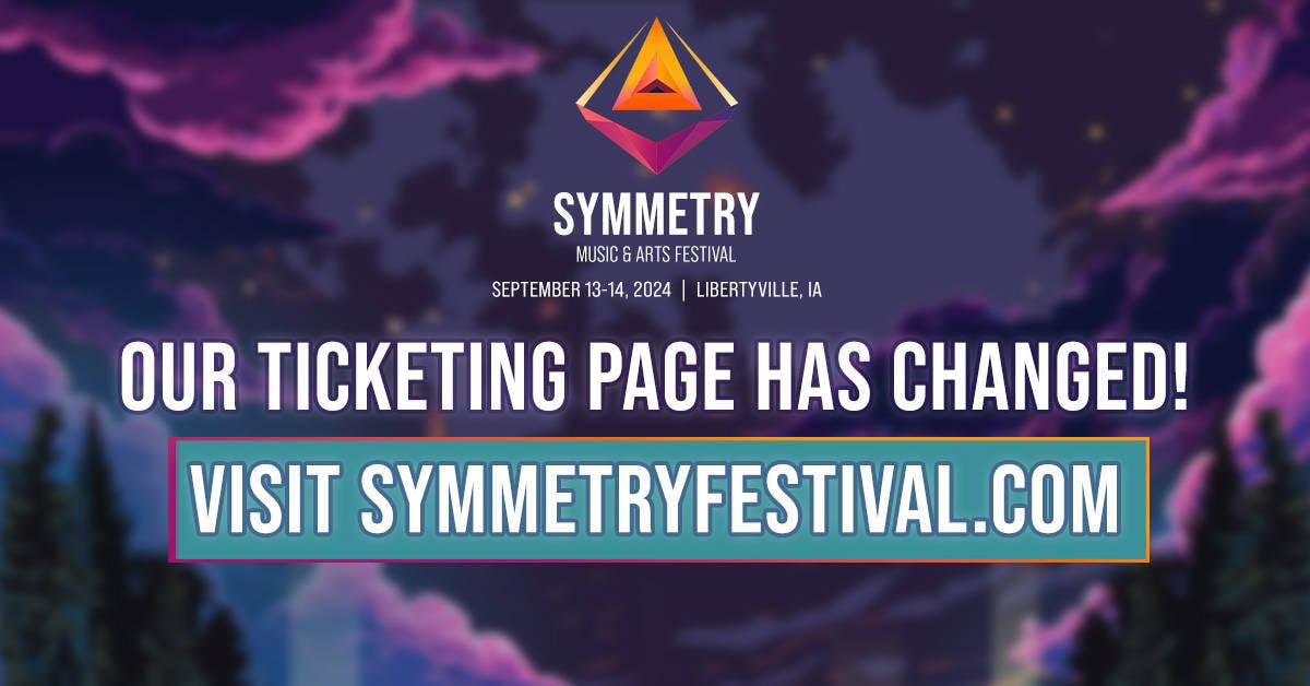Symmetry Music & Arts Festival event banner