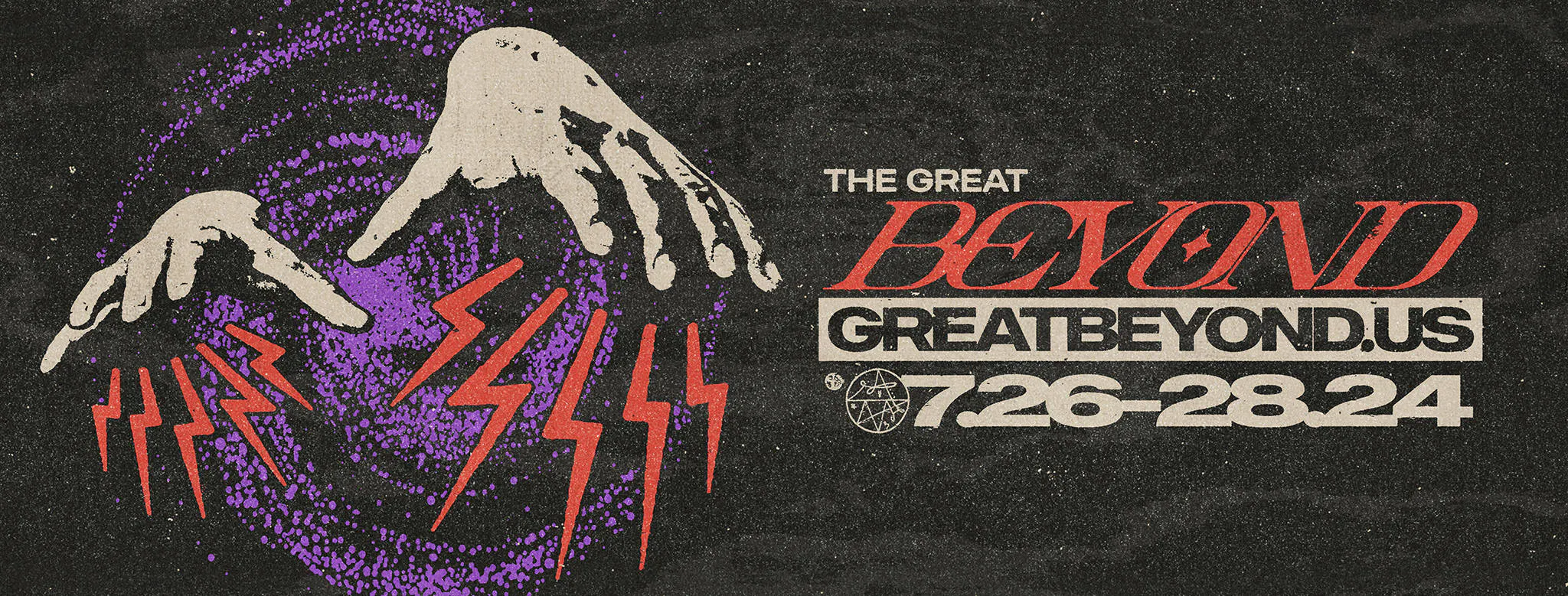 The Great Beyond 2024 event banner
