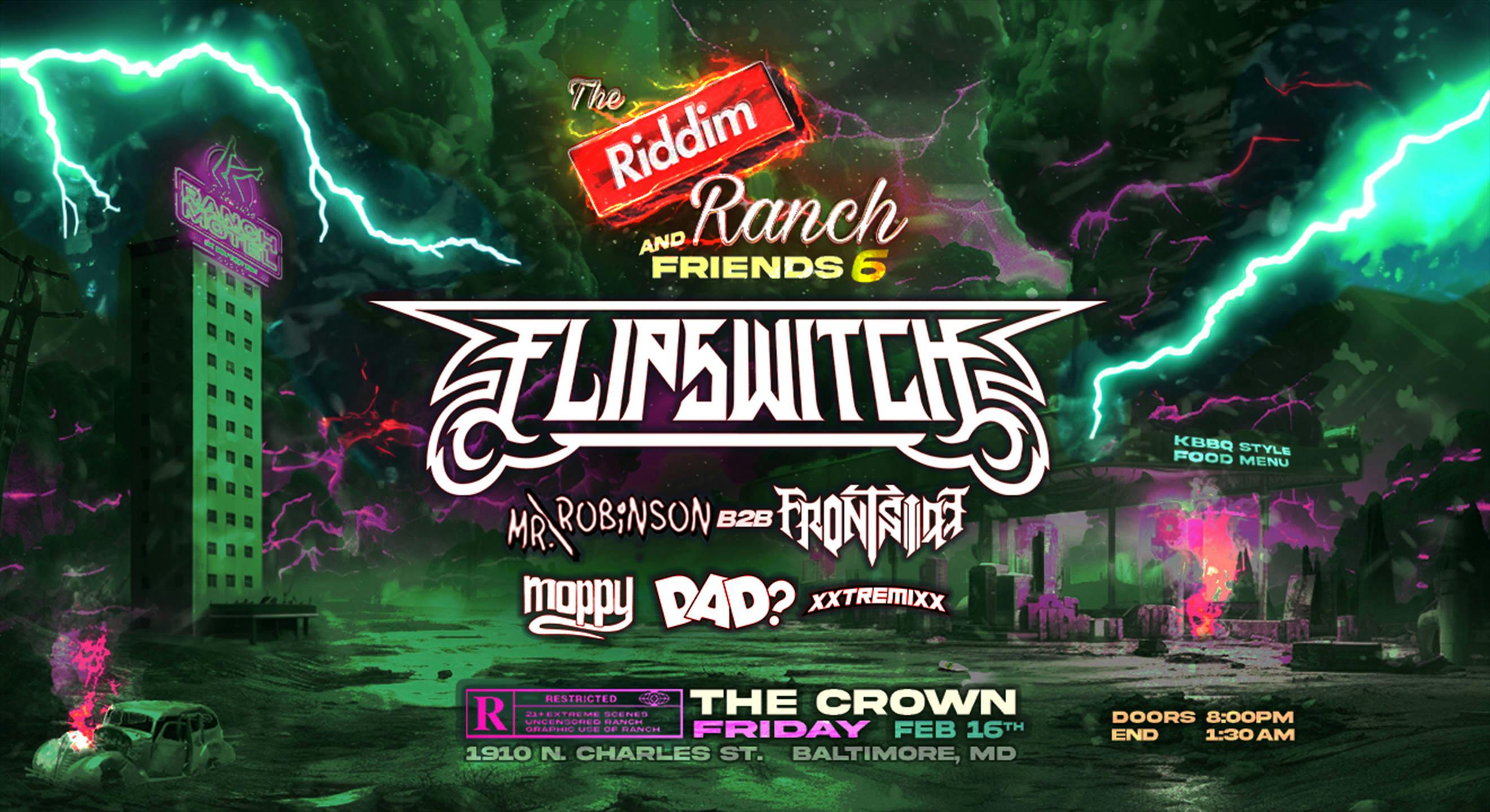 The Riddim Ranch and Friends Part 6 event banner