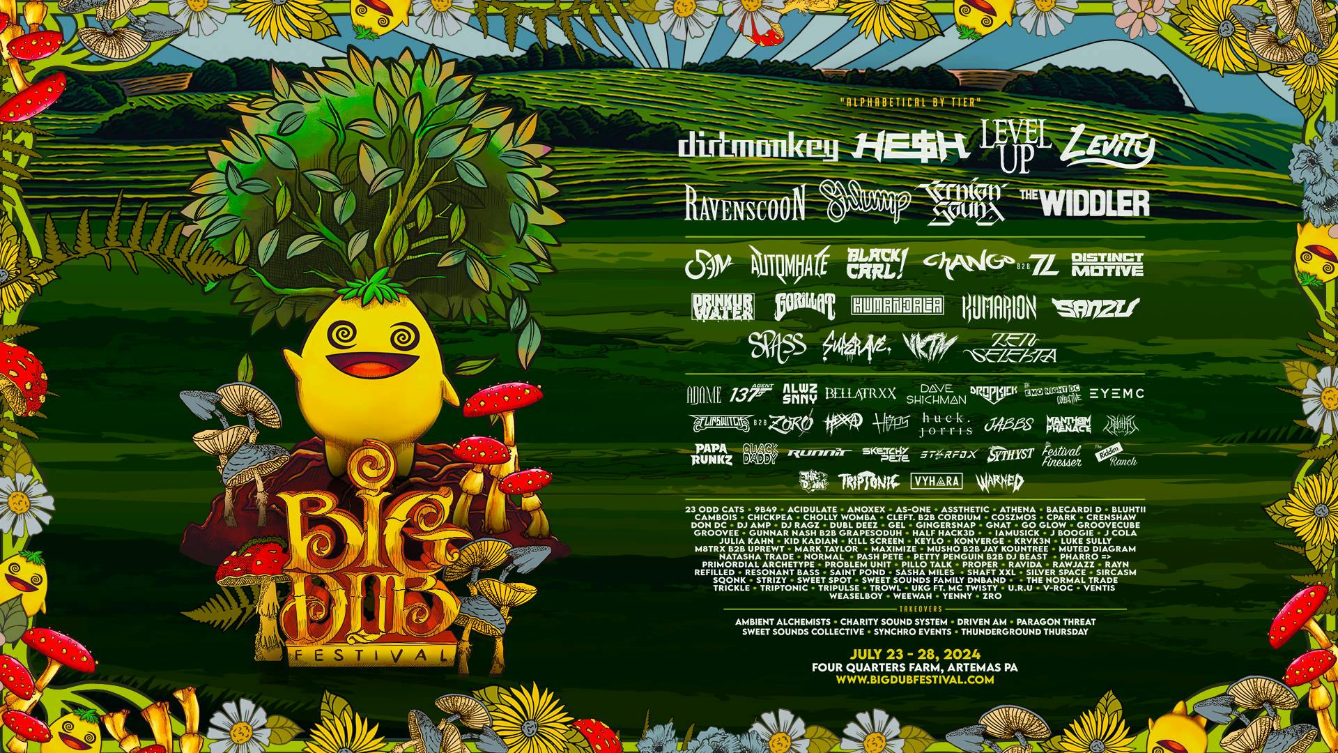 Big Dub Festival 2024 event banner