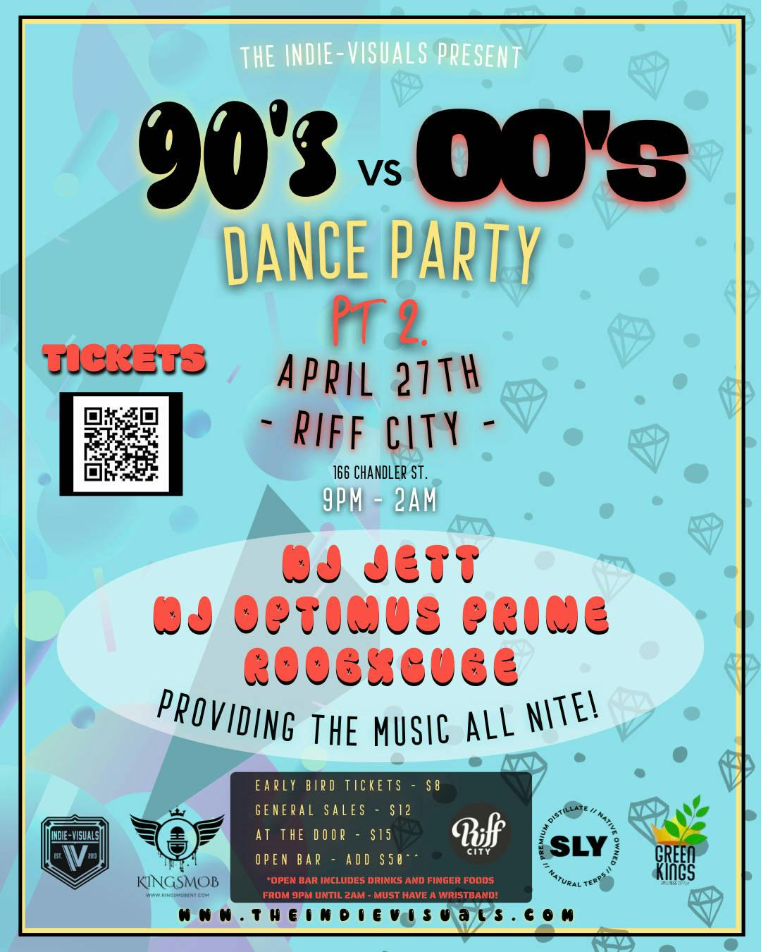 90's vs 00's Dance Party PART TWO! | The Ticketing Co.