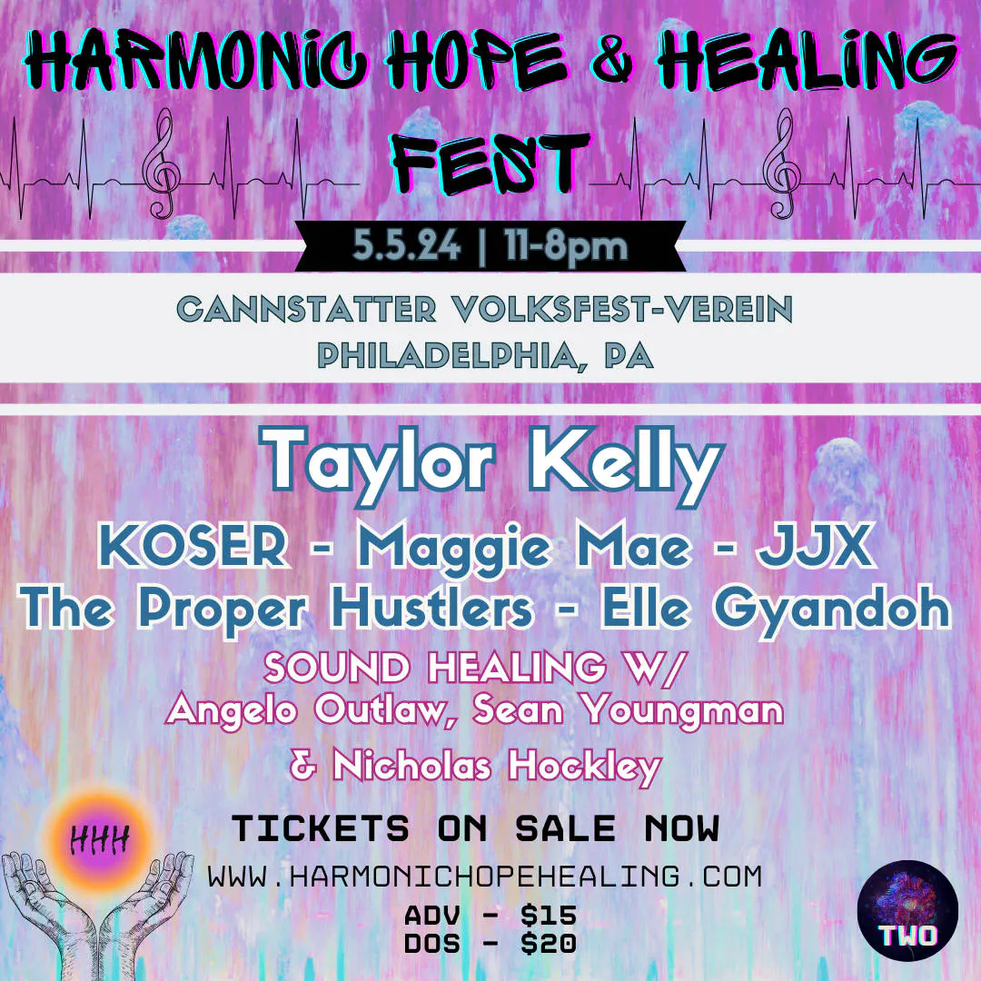 Harmonic Hope & Healing Festival event banner