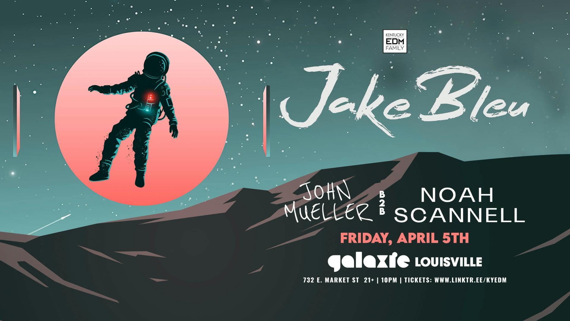 Jake Bleu w/ John Mueller & Noah Scannel at Galaxie | The Ticketing Co.