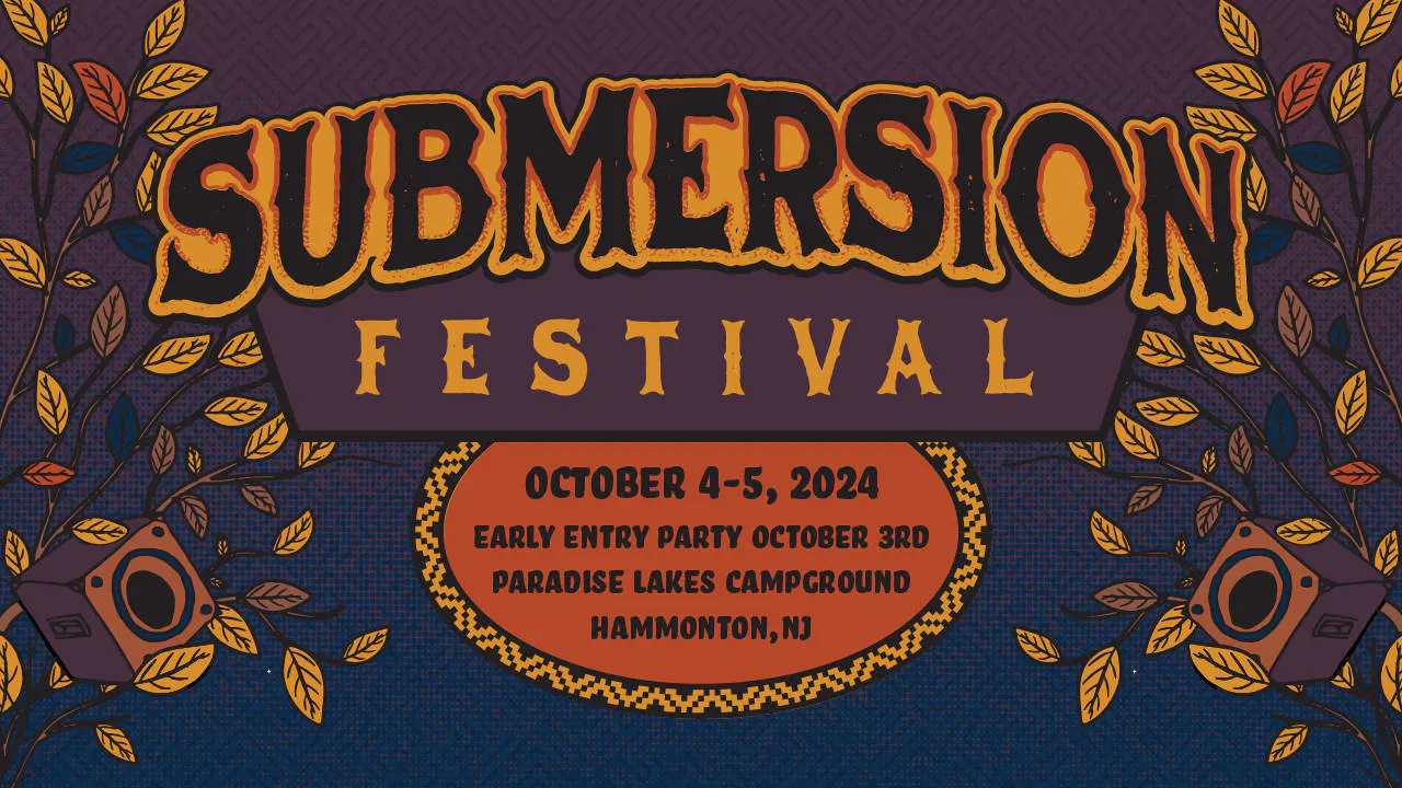 Submersion Festival 2024 event banner