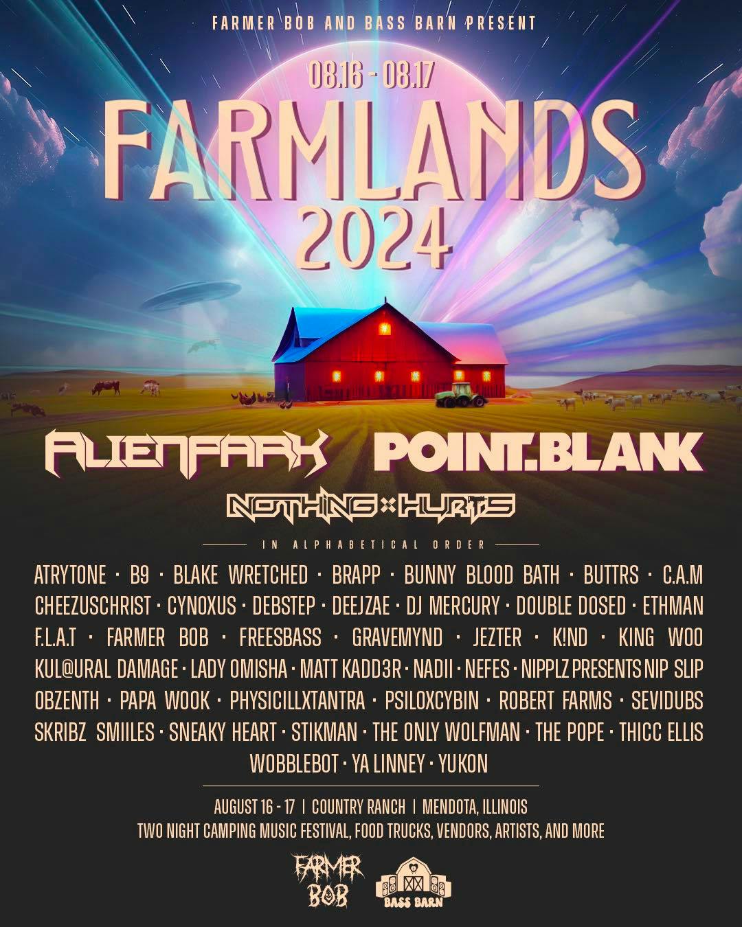Farmlands 2024 The Ticketing Co.