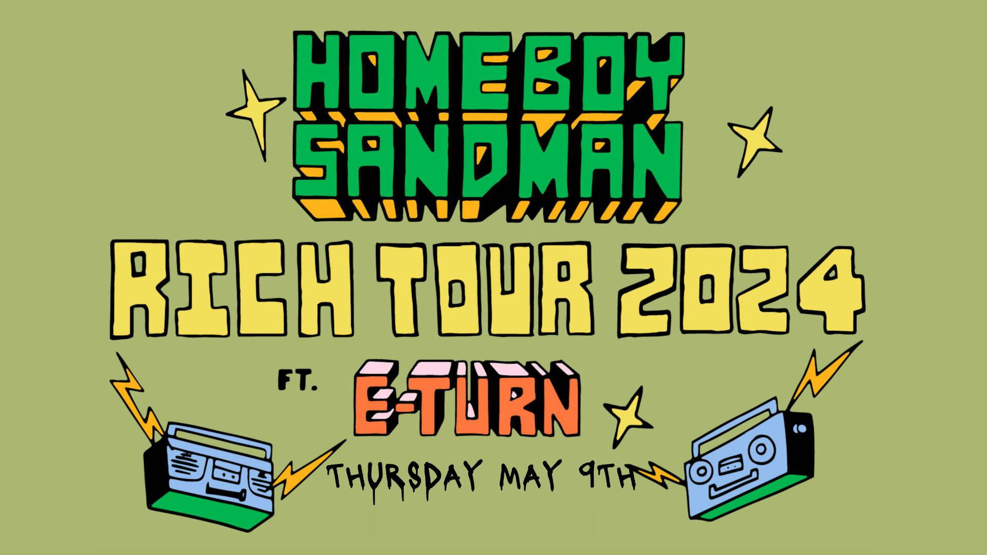 homeboy sandman uk tour