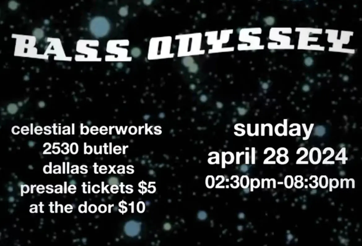 Bass Odyssey event banner