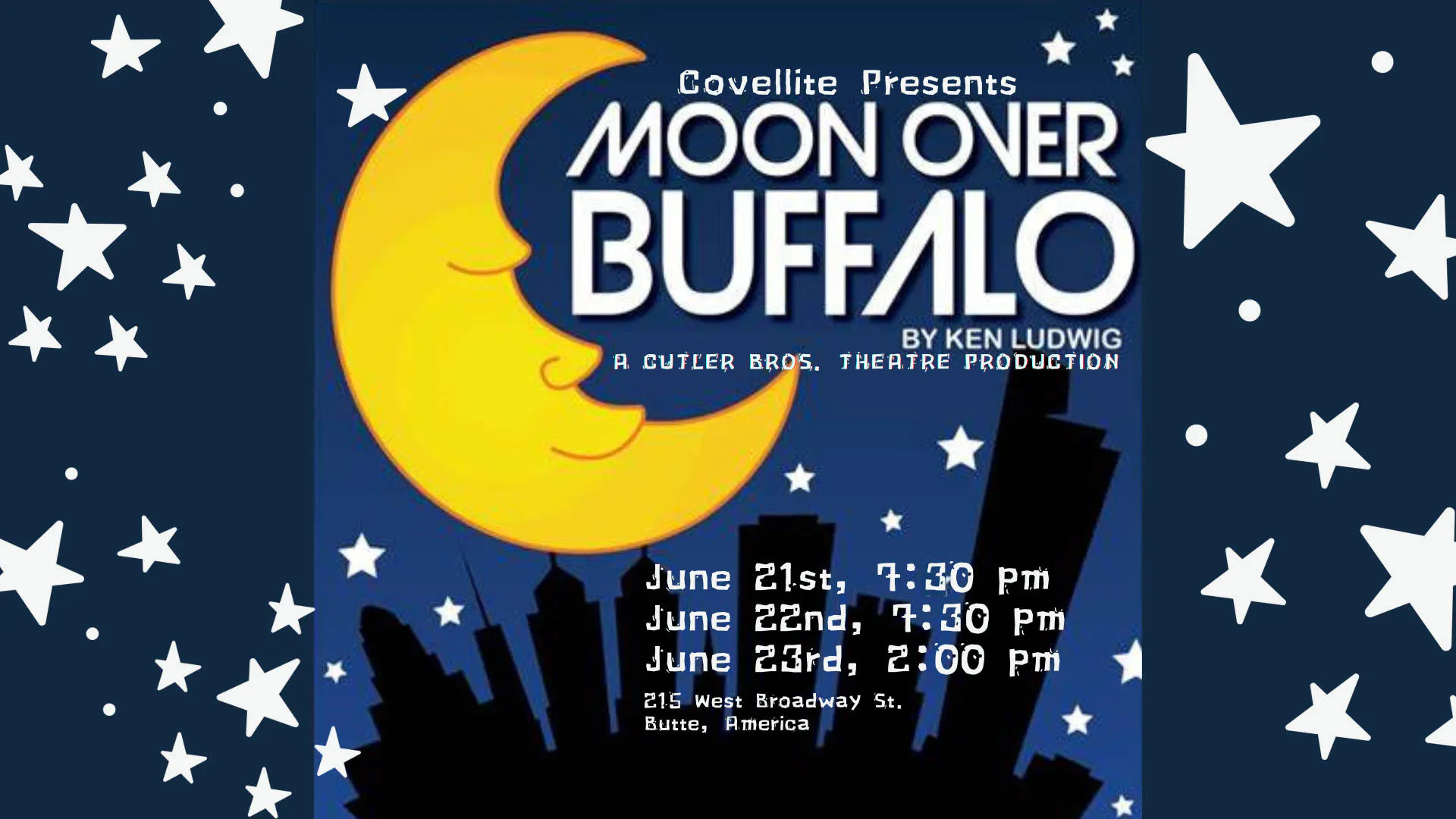 Cutler Bros. Present: Moon Over Buffalo event banner
