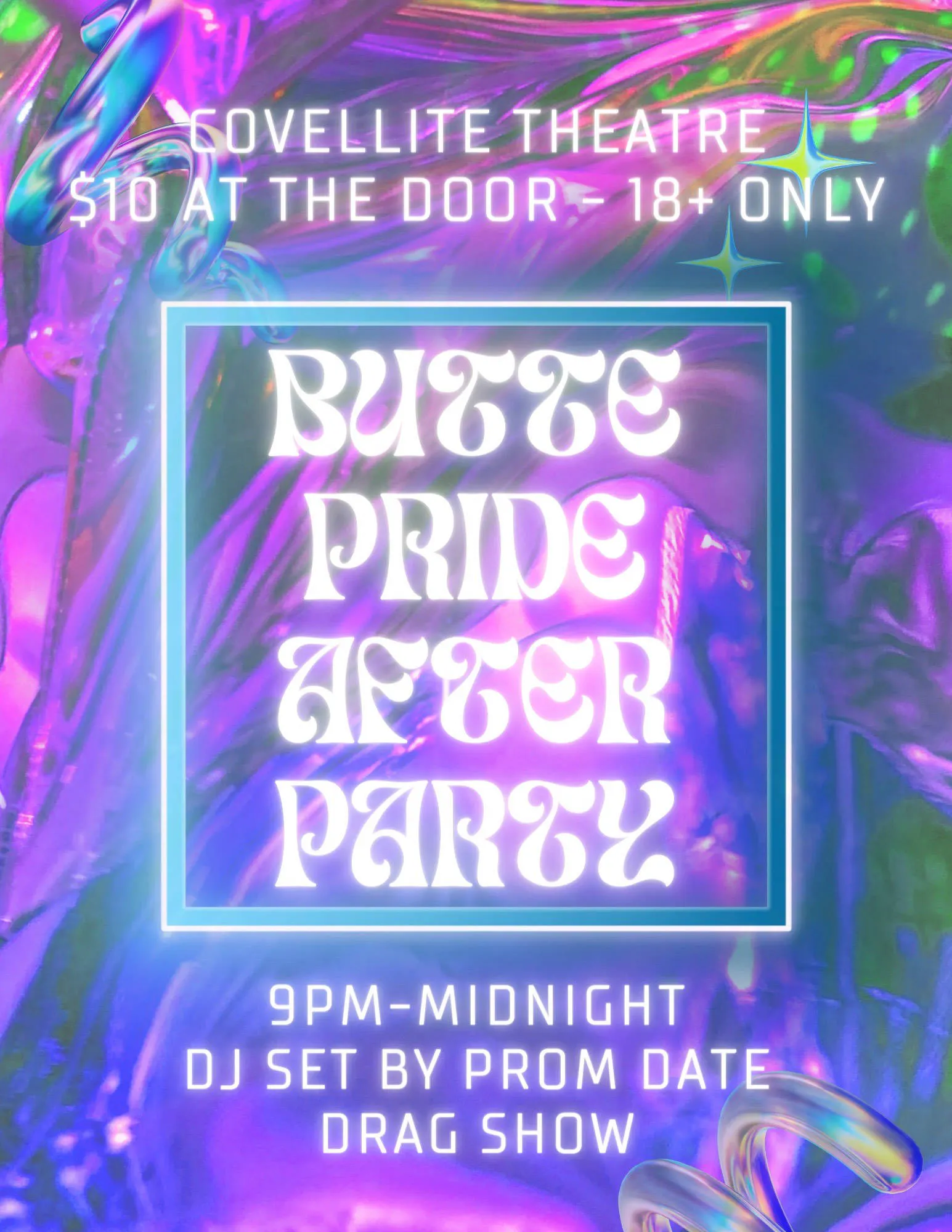 Butte Pride AfterParty with DJ Promdate event banner