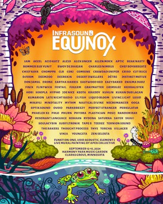 Infrasound Equinox 2024 event banner