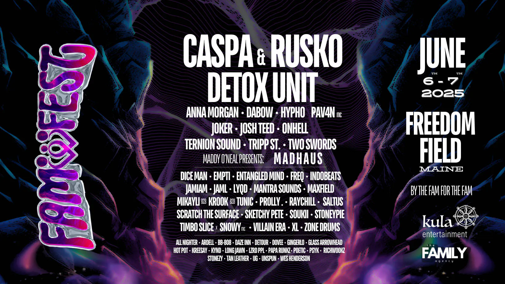 FAM FEST 2025 event banner
