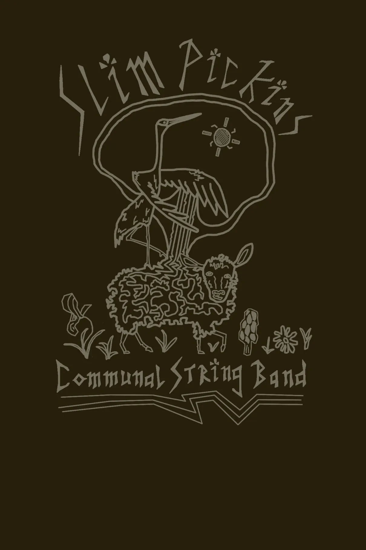 Slim Pickin's Communal String Band - Unofficial Folk Fest Afterparty event banner