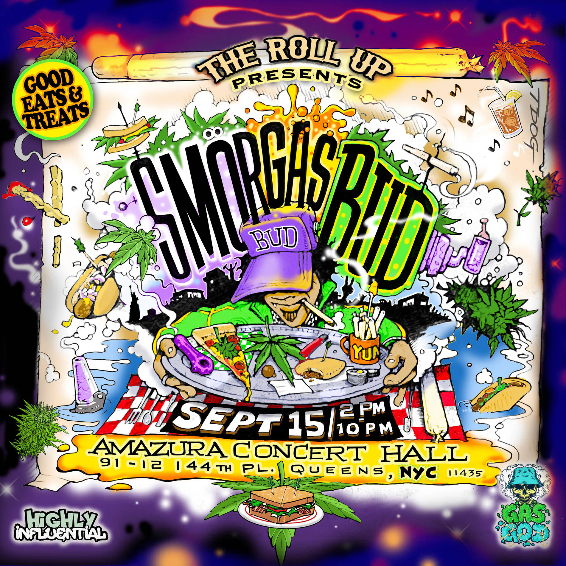 Roll Up Fest Presents : Smorgasbud event banner