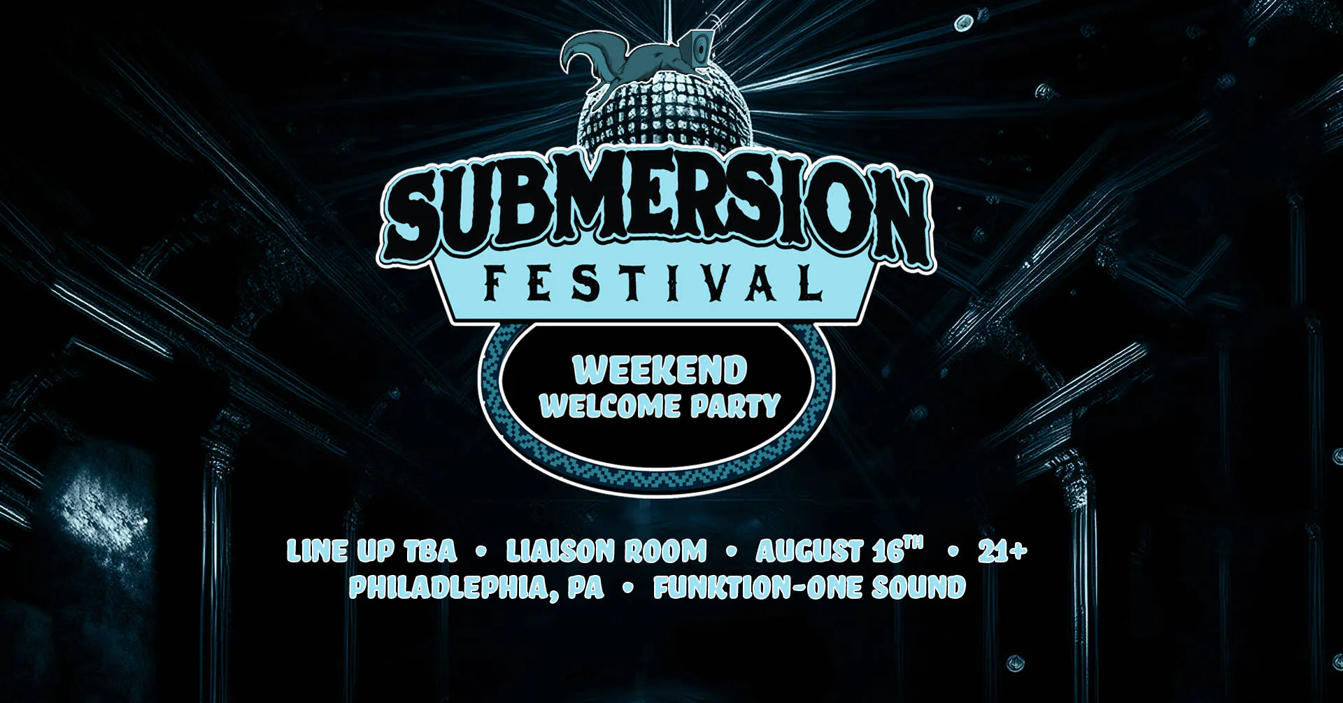 Submersion Weekend Welcome Party event banner