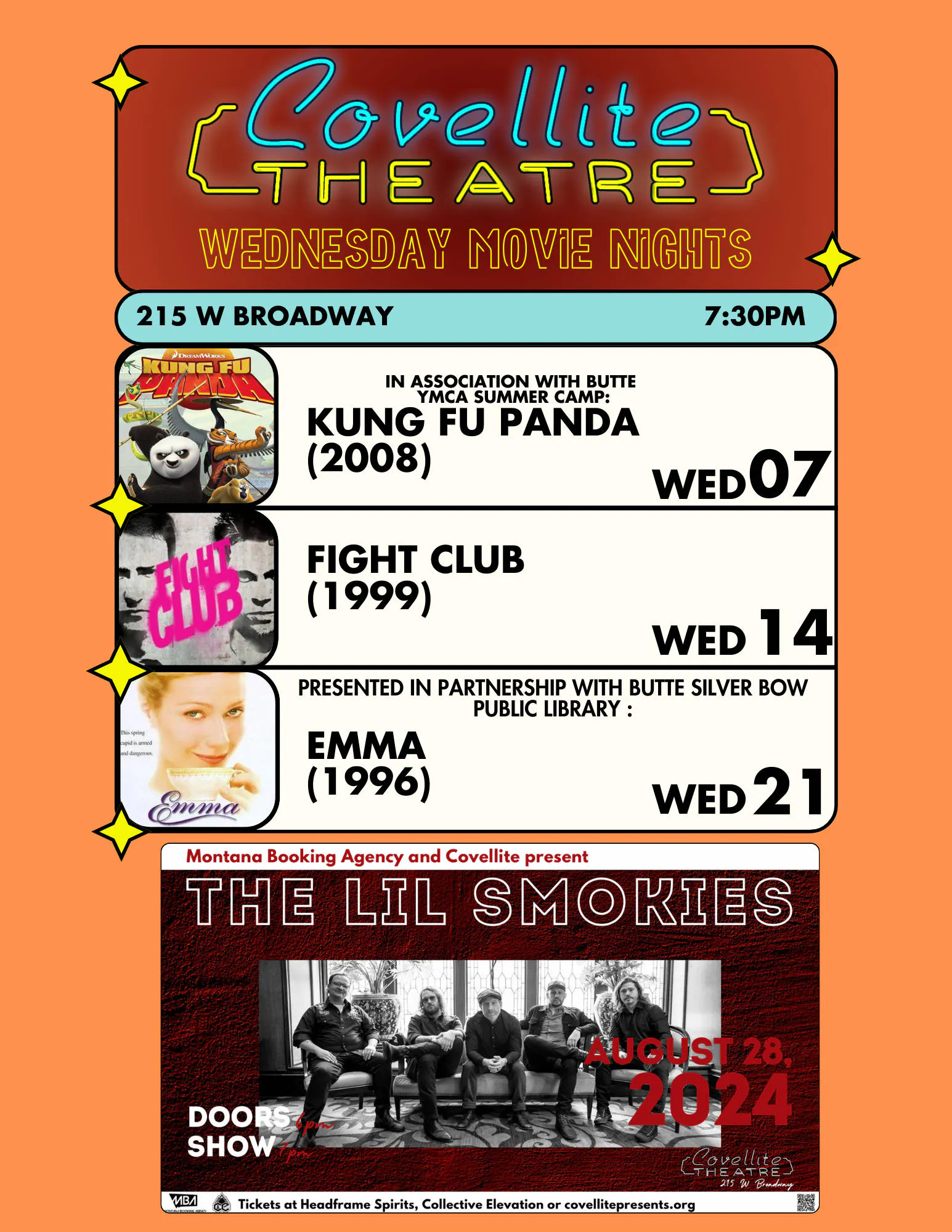 Covellite Movie Nights - Emma (1996) event banner