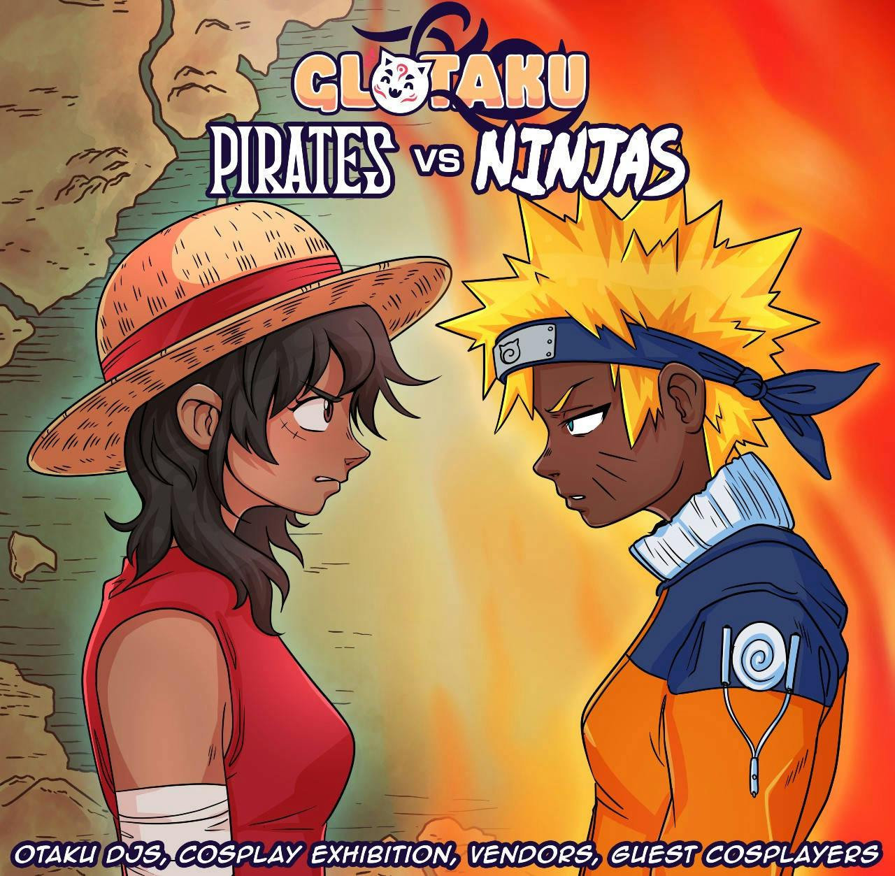 Glotaku: Pirates Vs Ninja event banner