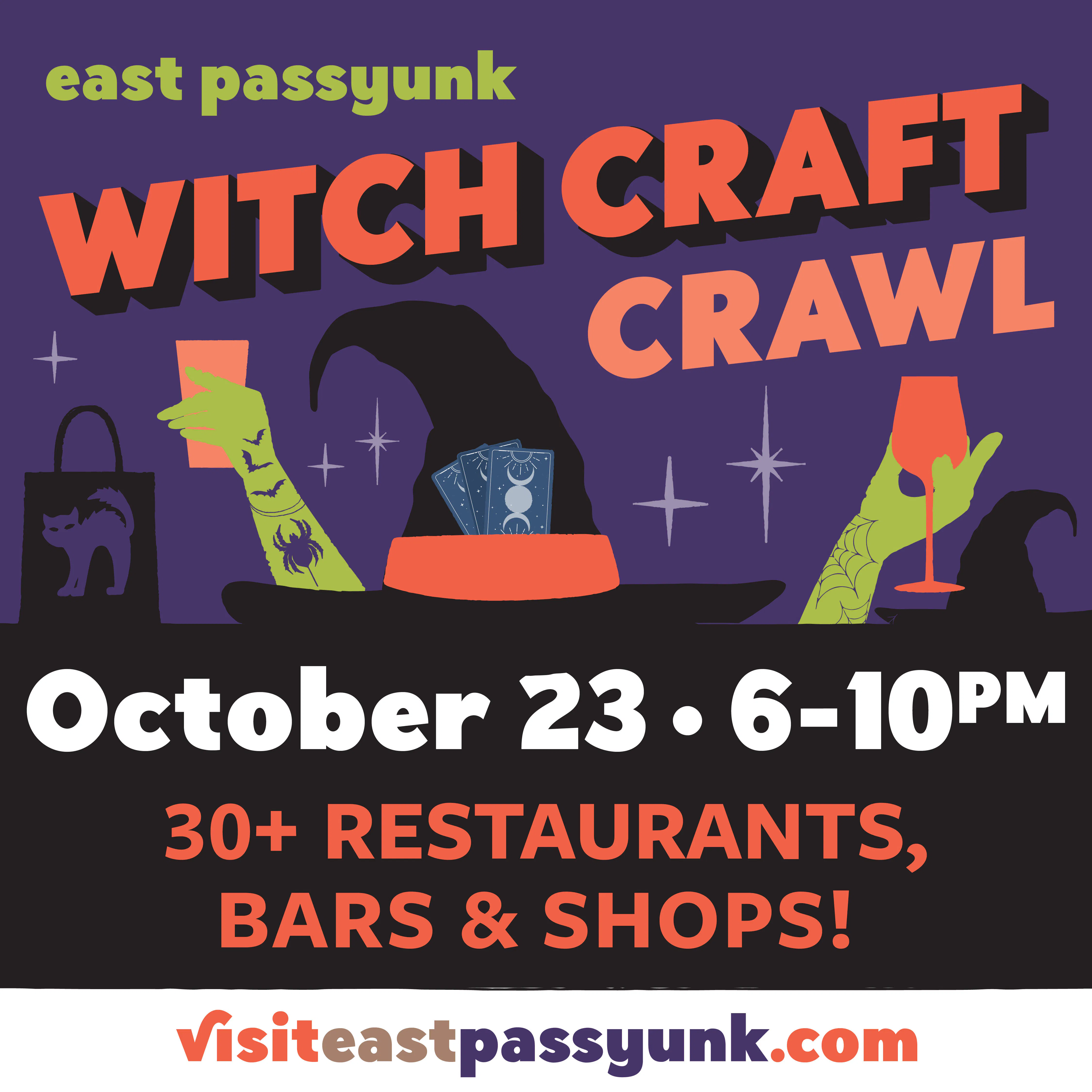 Witch Craft Crawl event banner