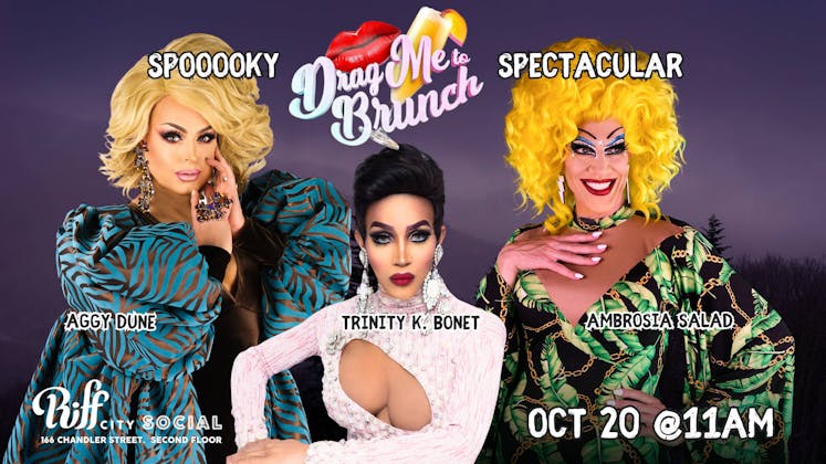 Spooky Drag Me To Brunch Spectacular! event banner