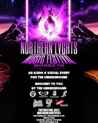 Northern Lvghts Music Festival: An Audio & Visual Event event banner