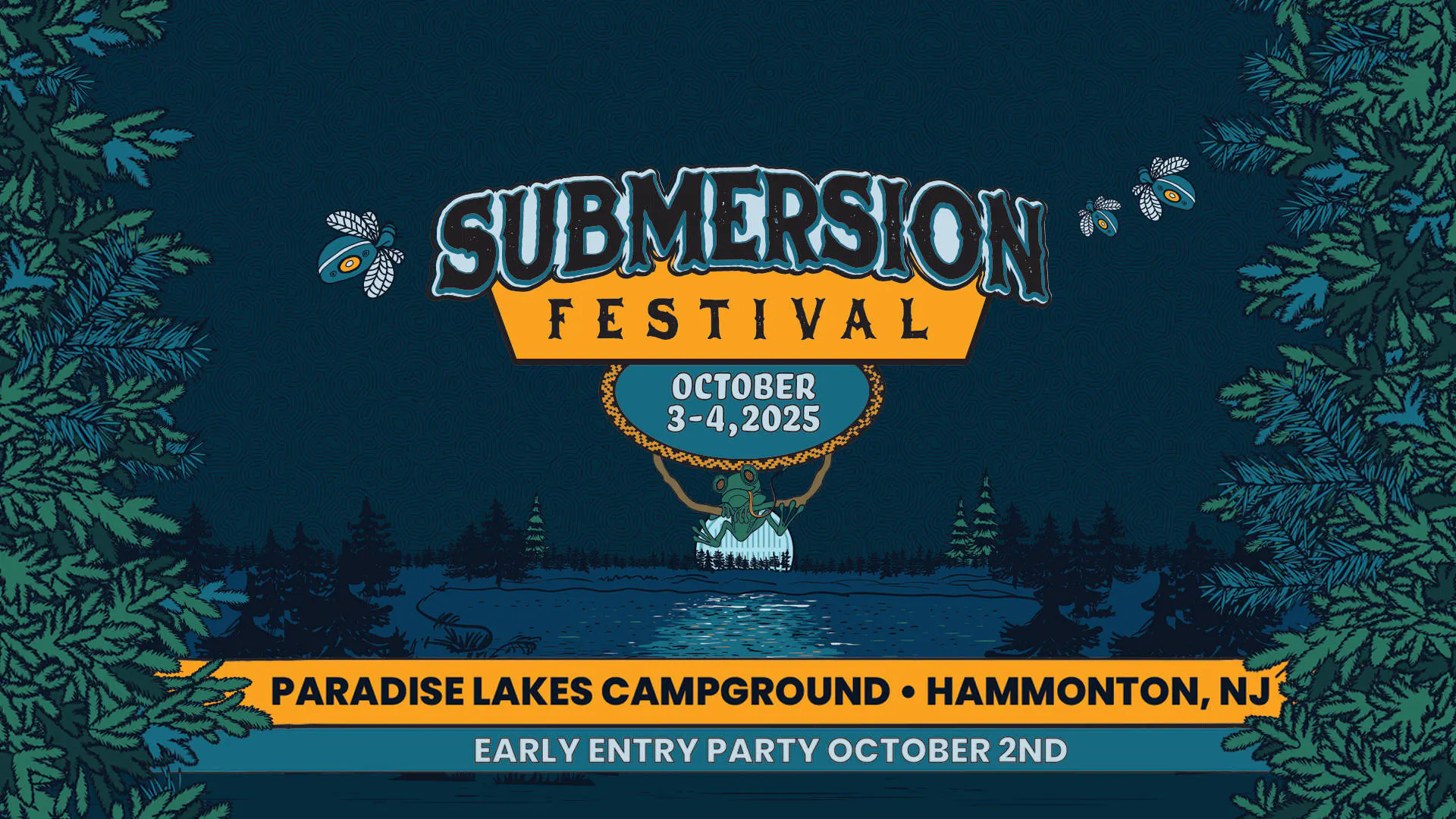 Submersion Festival 2025 event banner