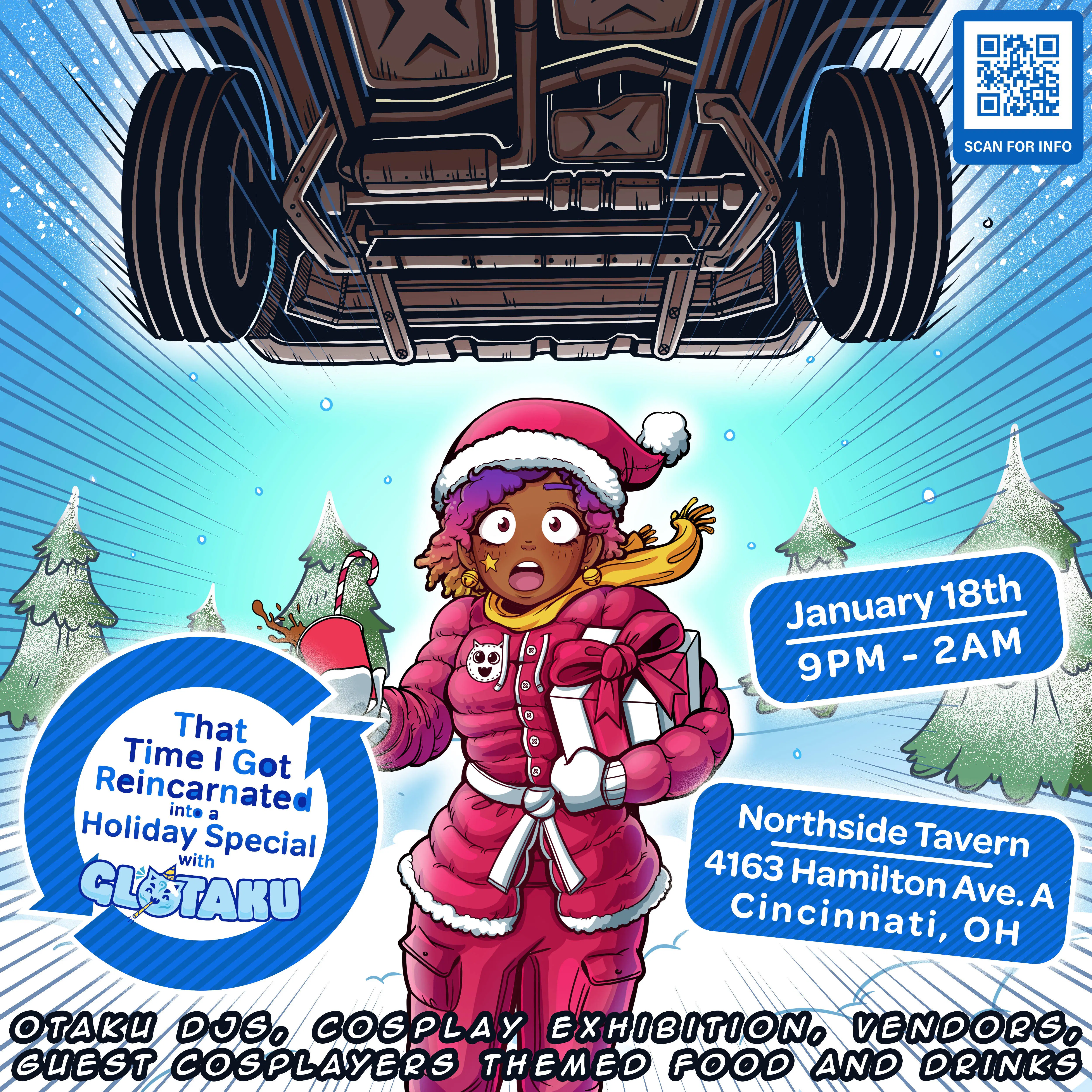 That Time I got Reincarnated into a Holiday Special with Glotaku (Cincinnati) event banner