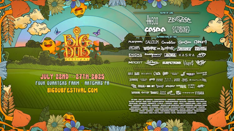 Big Dub Festival 2025 event banner