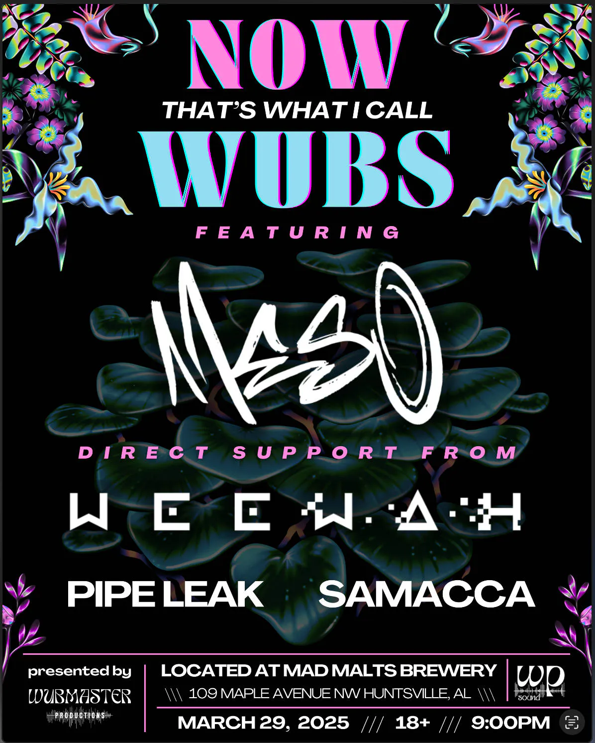 Now That's What I Call WUBS event banner