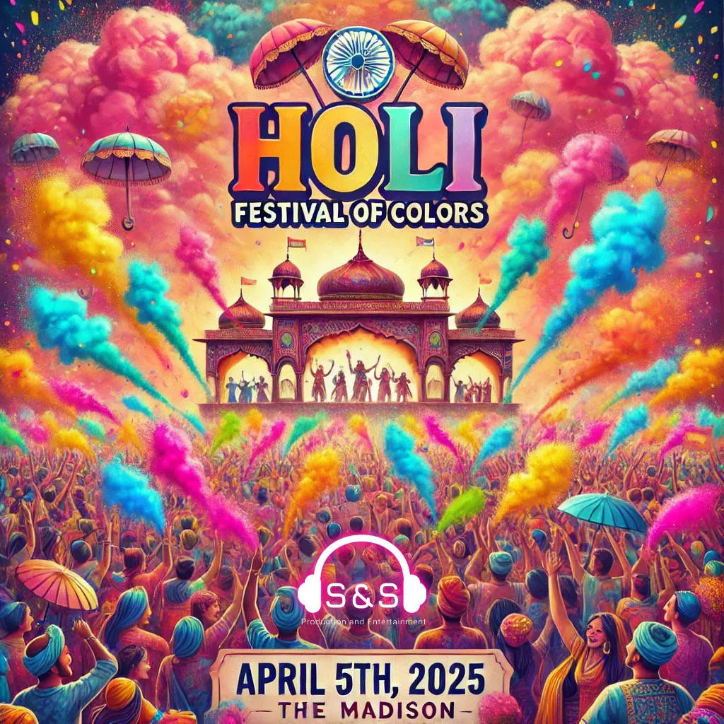 Holi Festival of Colors! event banner