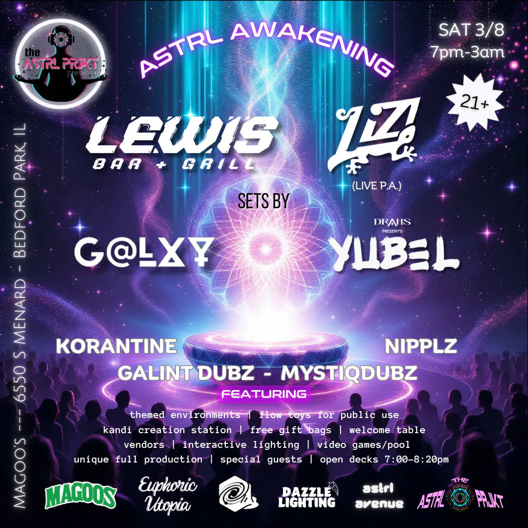 The Astrl Prjkt Presents: Astrl Awakening event banner
