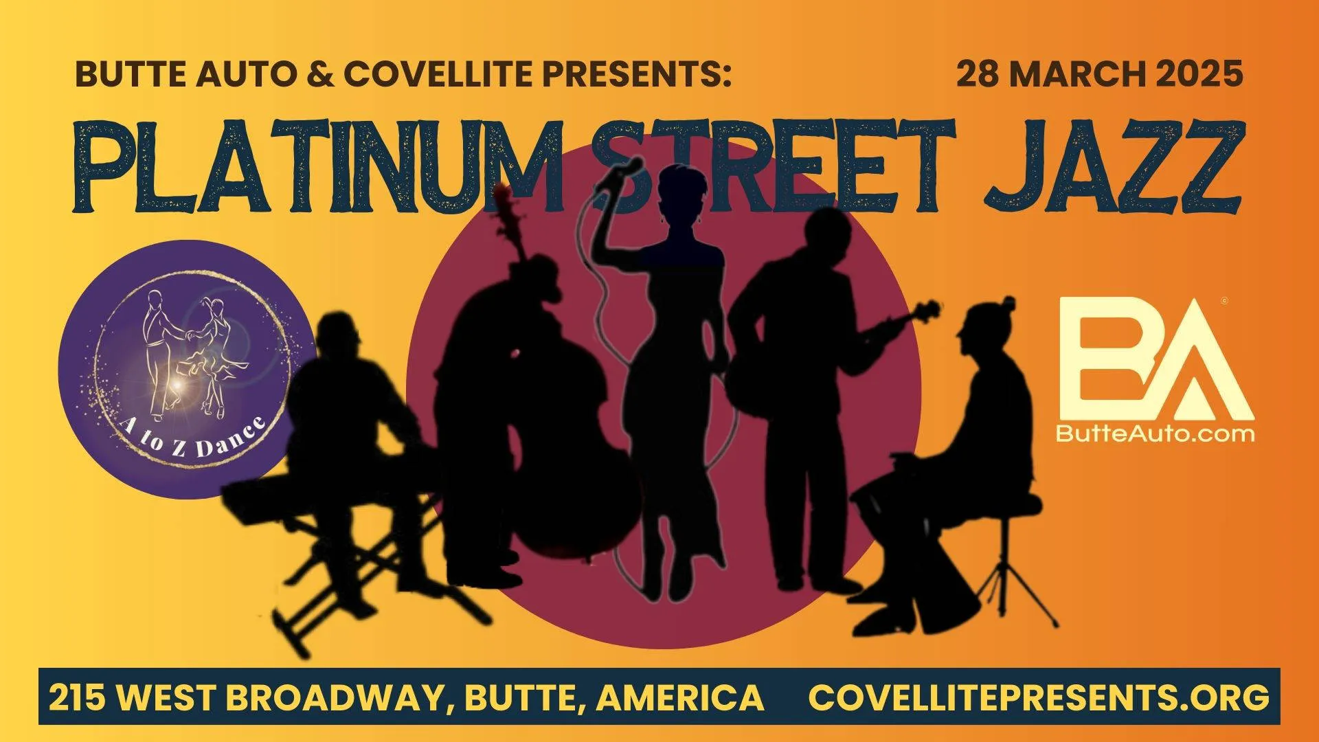 Platinum Street Jazz & A - Z Dance Lesson (ChaCha) event banner