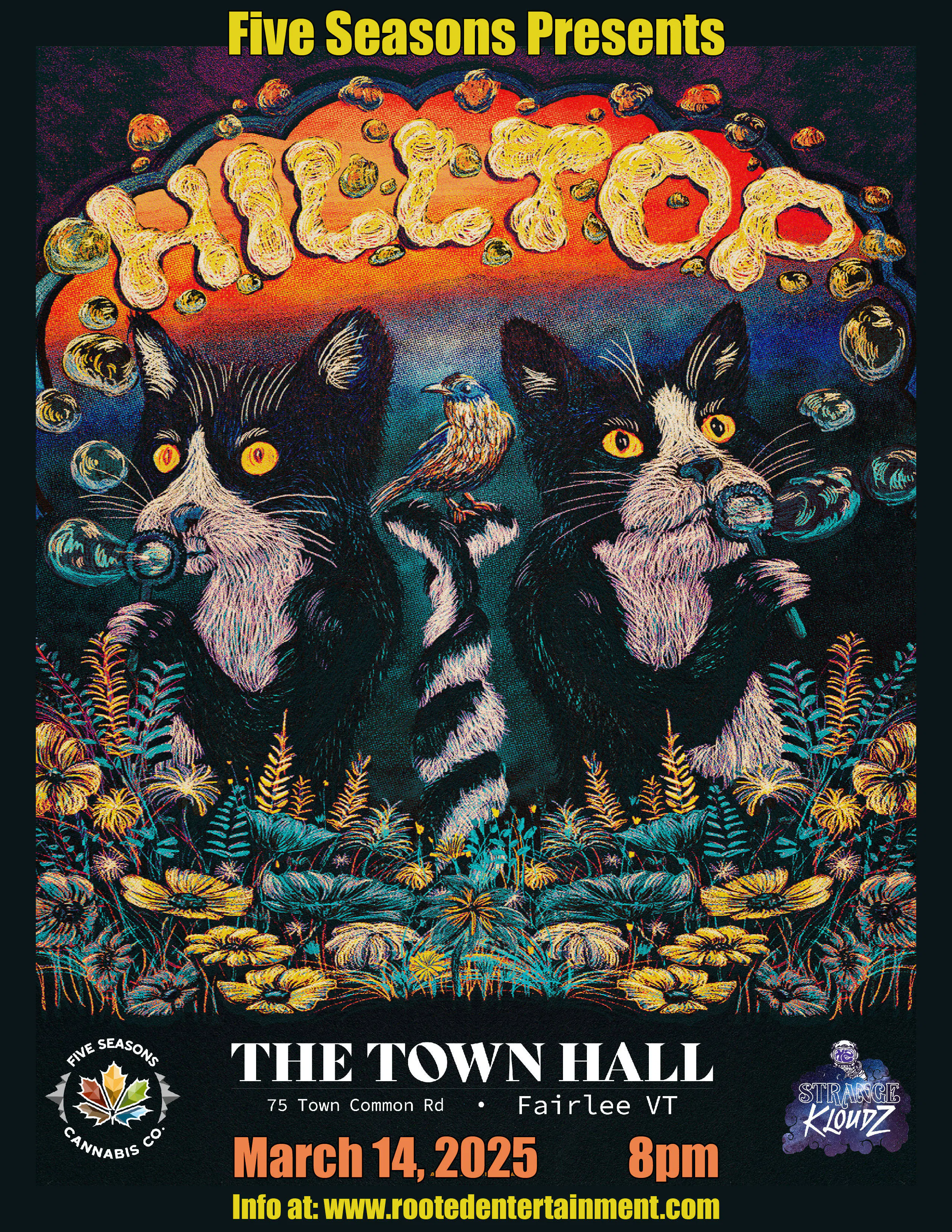 Five Season Presents: Hilltop at The Town Hall event banner