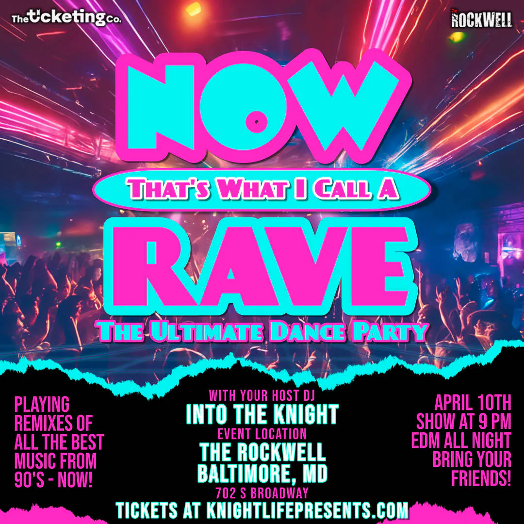 Now that’s what I call a rave (Thunderground Thursdays) event banner