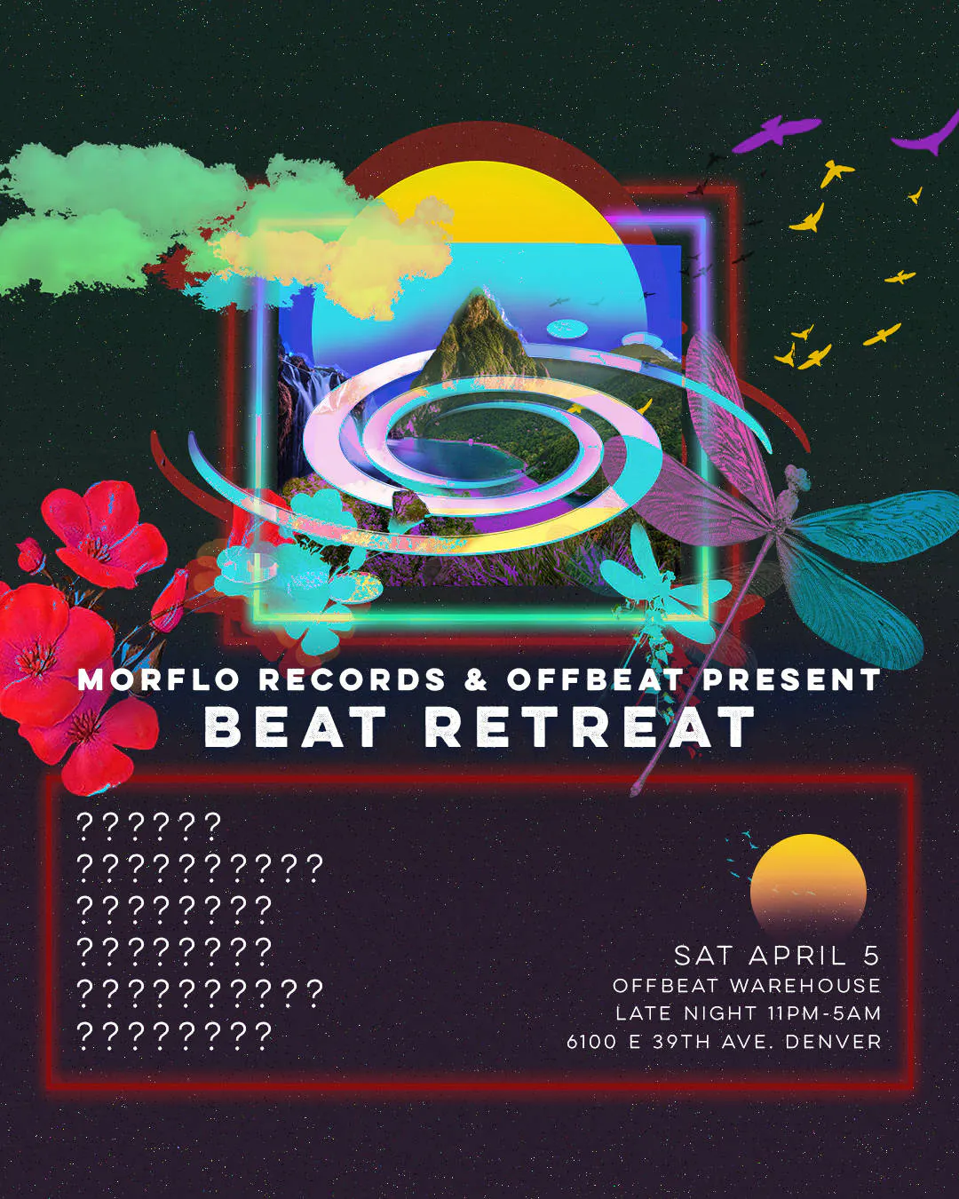 MORFLO RECORDS X OFFBEAT PRESENT : BEAT RETREAT event banner