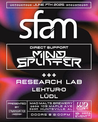 sfam & friends event banner