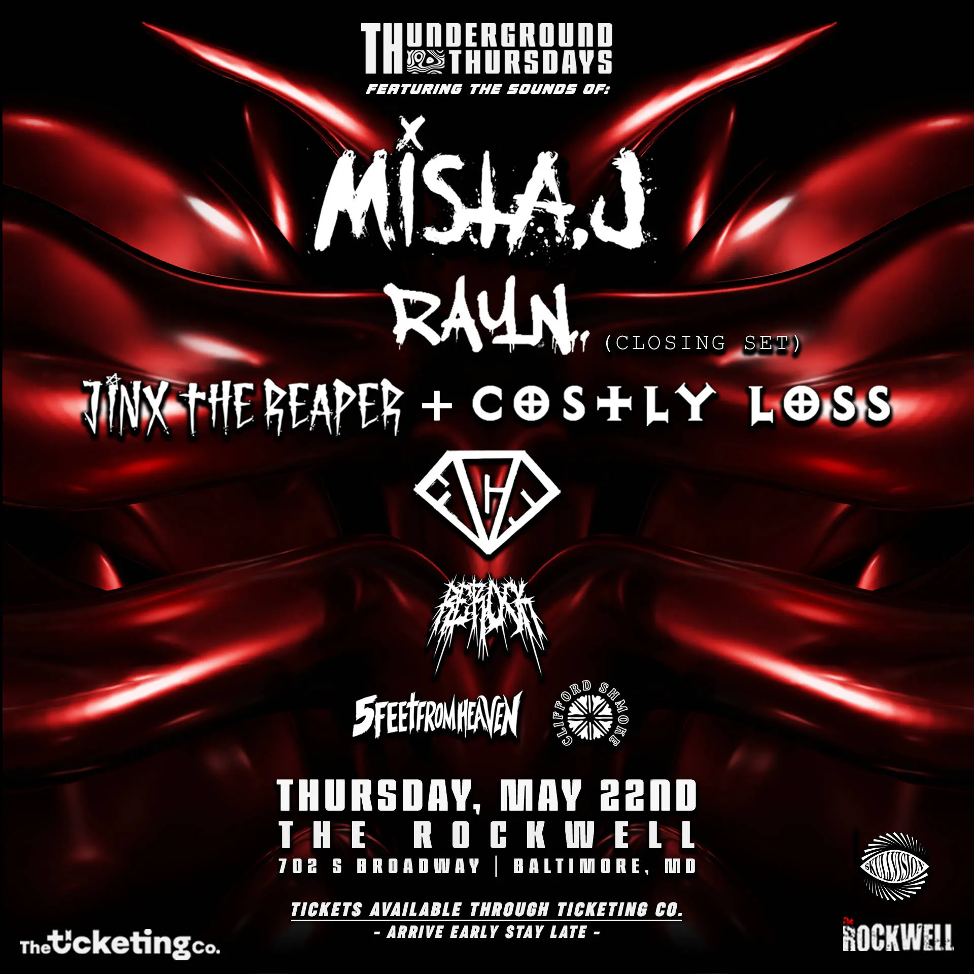 Skullvision Presents: Mista J takeover at The Rockwell event banner
