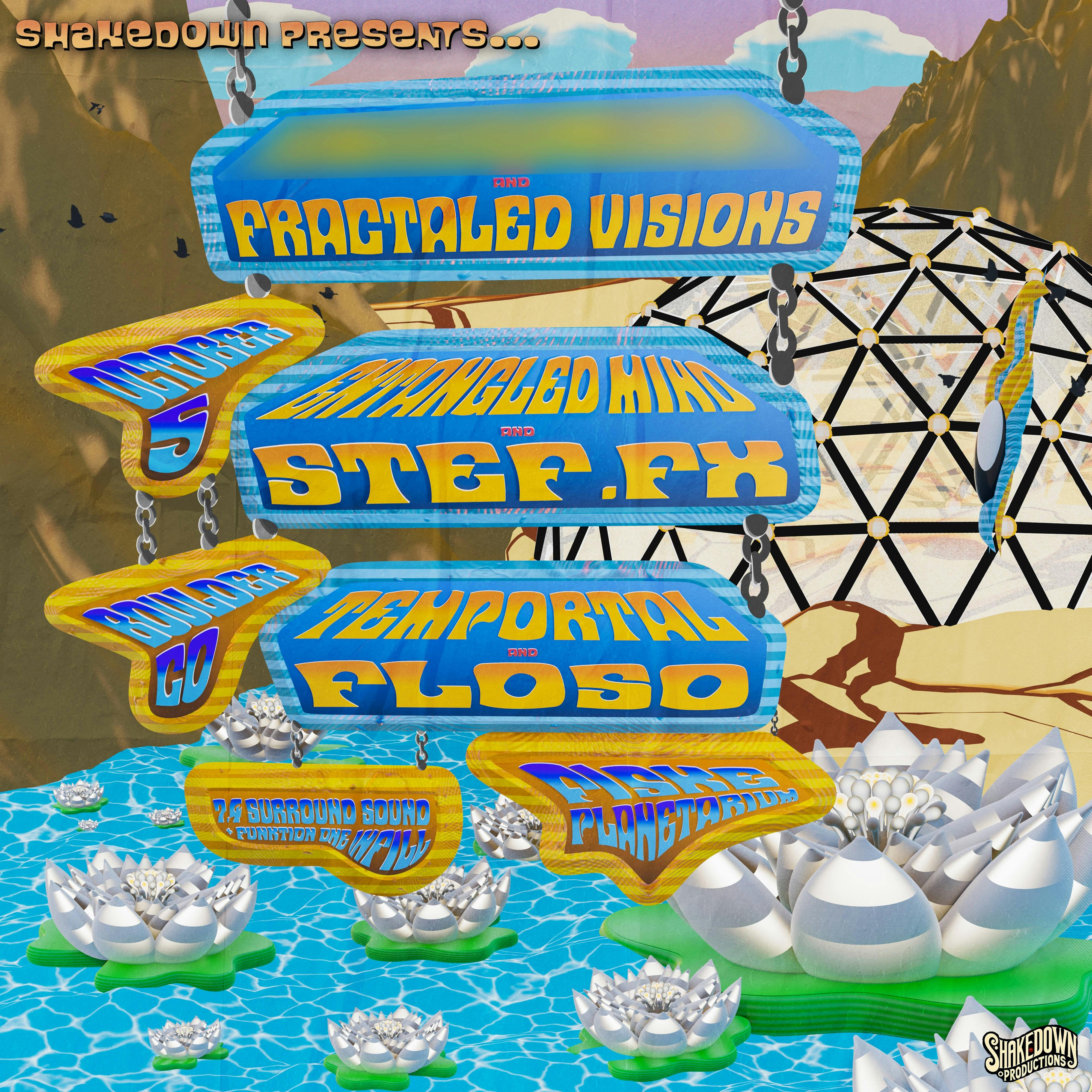 Smigonaut & Fractaled Visions At Fiske event banner