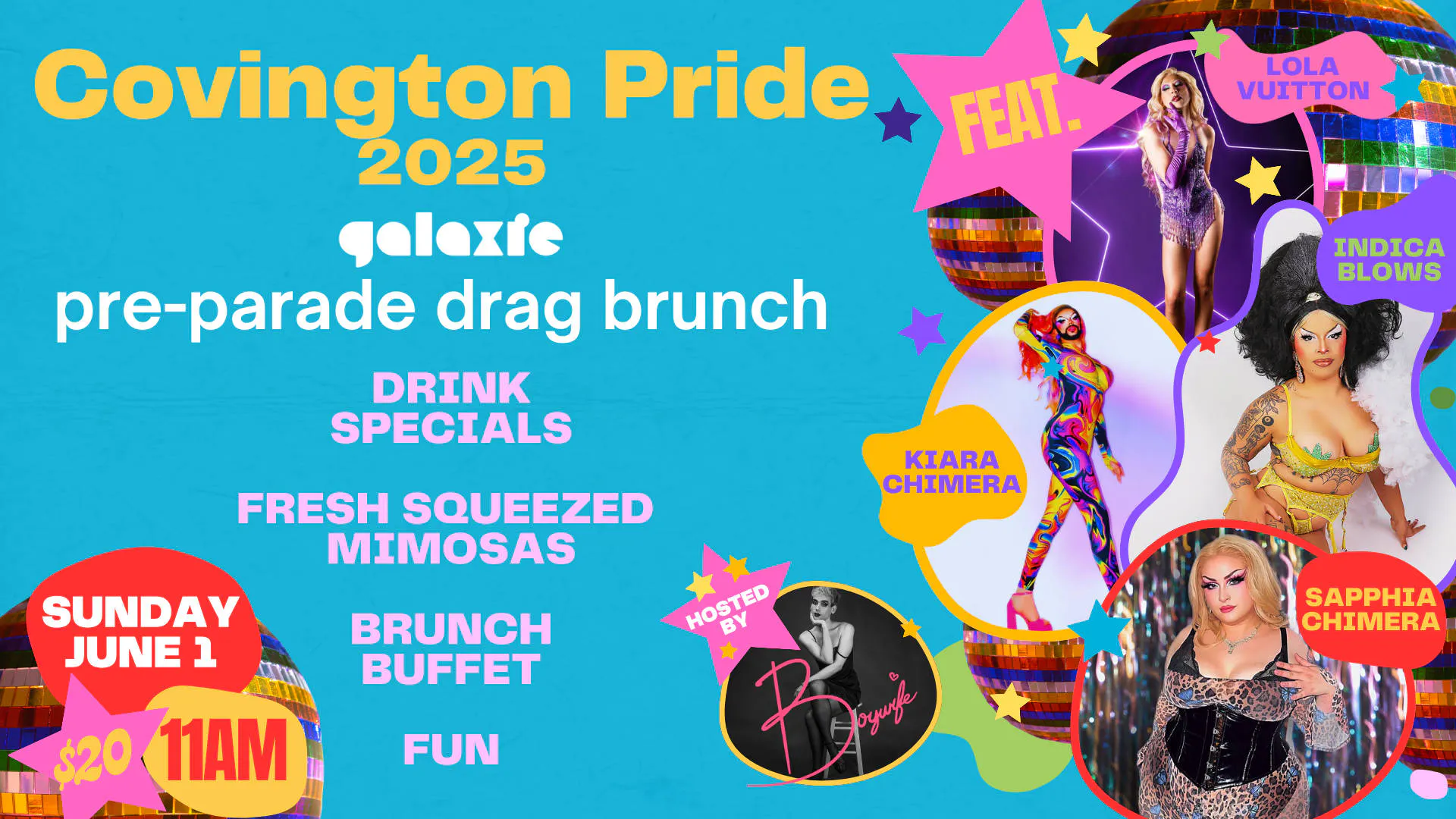 Drag Brunch: Celebrate NKY Pride! event banner
