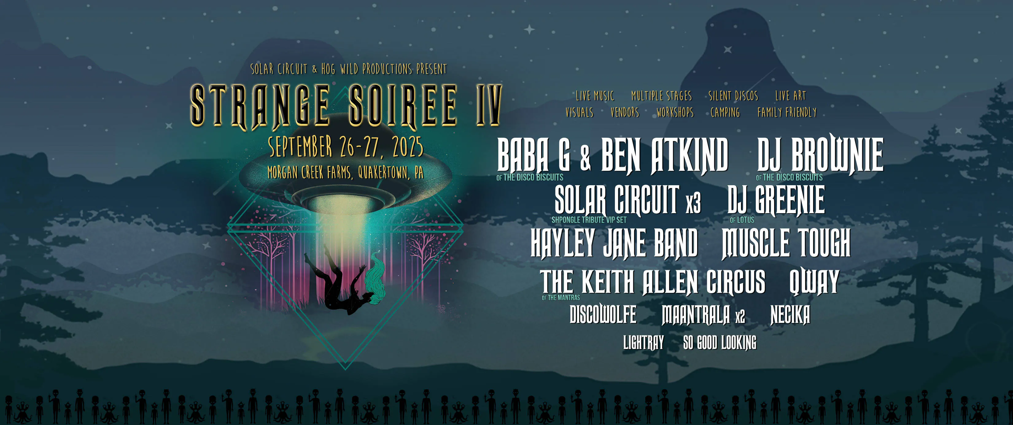 Strange Soiree IV event banner