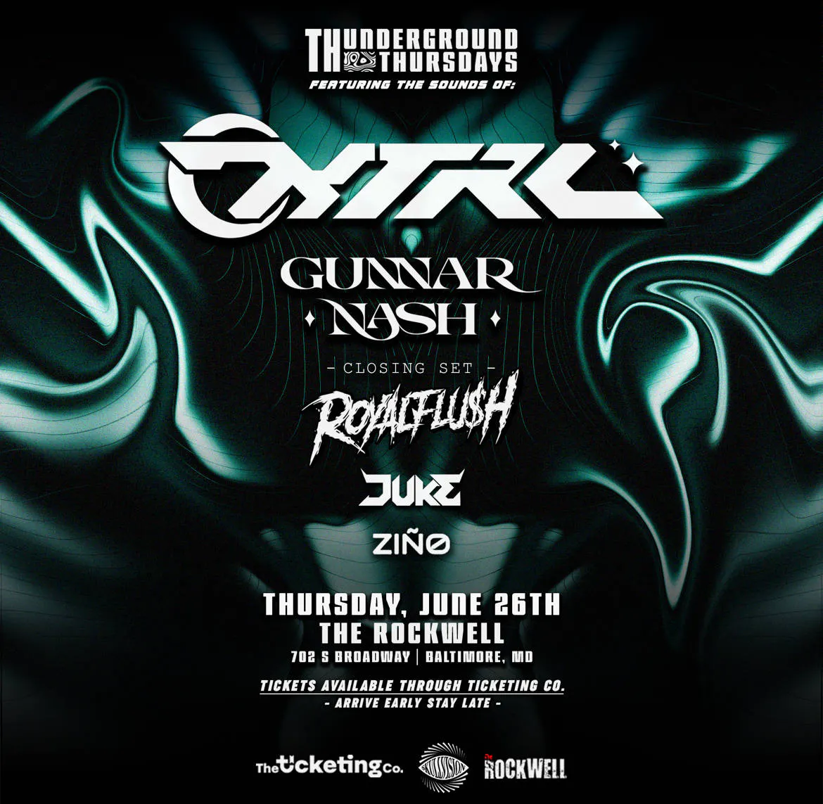 Skullvision & Thunderground Present: KTRL event banner