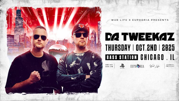 EUPHORIA ft. DA TWEEKAZ AT BASS STATION event banner