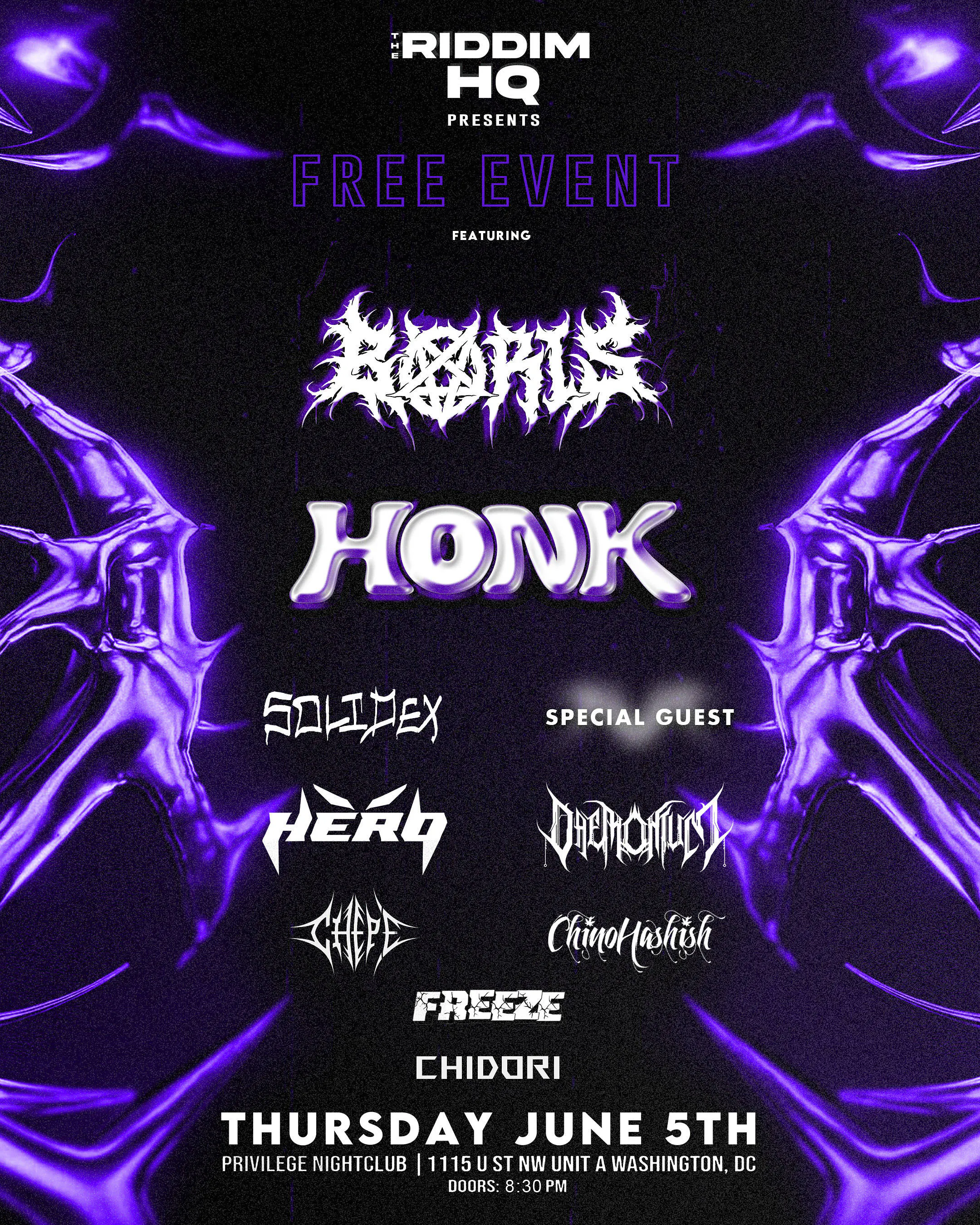 Unofficial Nevermore Pre-Party event banner